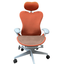 Herman Miller Mirra 2 Chair - Orange Highly Adjustab with Matching Headrest