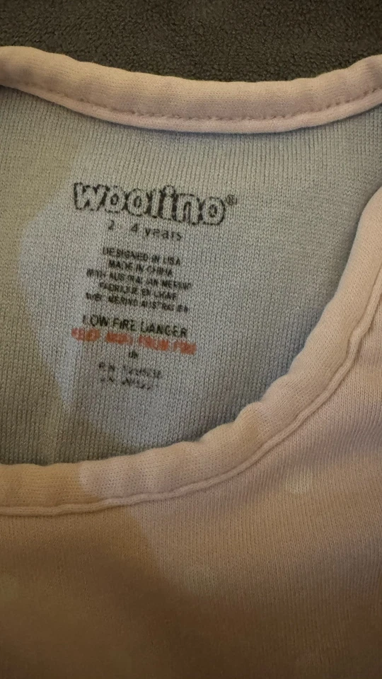 2 Woolino Toddler Sleeping Sack 4 Season Merino Wool Baby Sleep Bag 2-24 months - Image 2 of 4