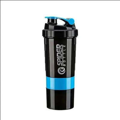3 Layers Shaker Protein Bottle Powder Shake Cup Large Capacity Water Bottle Mixi