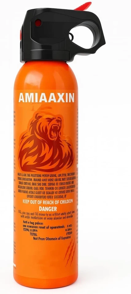 spray anti-orso a base di capsaicina IN ALTA CONCENTRAZIONE 270g - Immagine 3 di 4