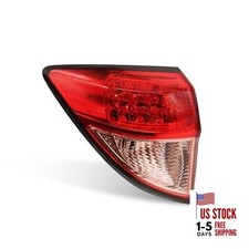 Driver Side Outer Tail Light Red Compatible with HRV HR-V 2016 2017 2018 Left