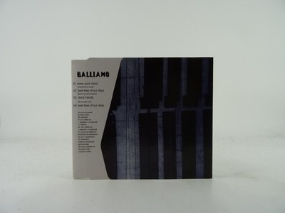 GALLIANO EASE YOUR MIND (A4) 4 Track CD Single including Picture Sleeve TALKIN L