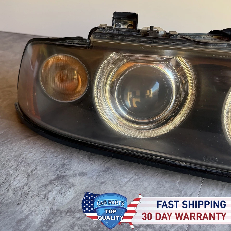 Faro de xenón delantero derecho del lado del pasajero BMW E39 530 540 M5 2001-2003 OEM Foto 4 de 4