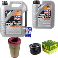 Mann Inspektionspaket 6L Liqui Moly Top Tec 4200 5W-30 FüR Iveco Daily IV
