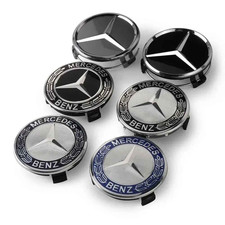4pcs Car Wheel Center Hub Caps Cover 75mm Auto Wheel Rim Case For Mercedes Benz