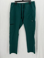Figs Scrub Pants Mens Large Green Cairo Cargo Pockets Medical Nurse Healthcare