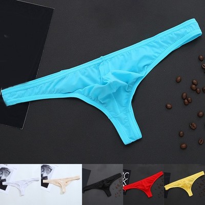 Sommer 2020 Mode Slip G-String Low Rise L~2XL Sexy Stretch T-Back