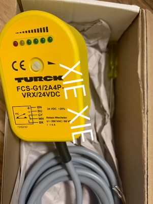 1PCS Brand new TURCK  FCS-G1/2A4P-VRX/24VDC Flow switch Via Fedex or DHL