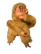VTG Russ Berrie Rutherford III Sucks Thumb Picks Nose Hands In Ear Monkey Plush
