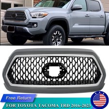 For Toyota Tacoma Trd 2016-2023 Front Bumper Grille Chrome Cement Grey Assembly For Toyota Tacoma Trd 2016-2023 Front Bumper Grille Chrome Cement Grey Assembly