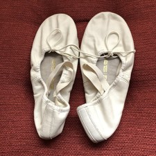 Bloch Women's White Ballet Shoes Size 4B  US size 6 
