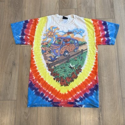 Vintage 1994 Liquid Blue Grateful Dead Summer Tour Shirt Tie Dye Men s Medium
