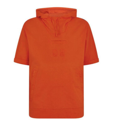 Herren Stone Island Shadow Project Kapuzenpullover orange klein brandneu #U3