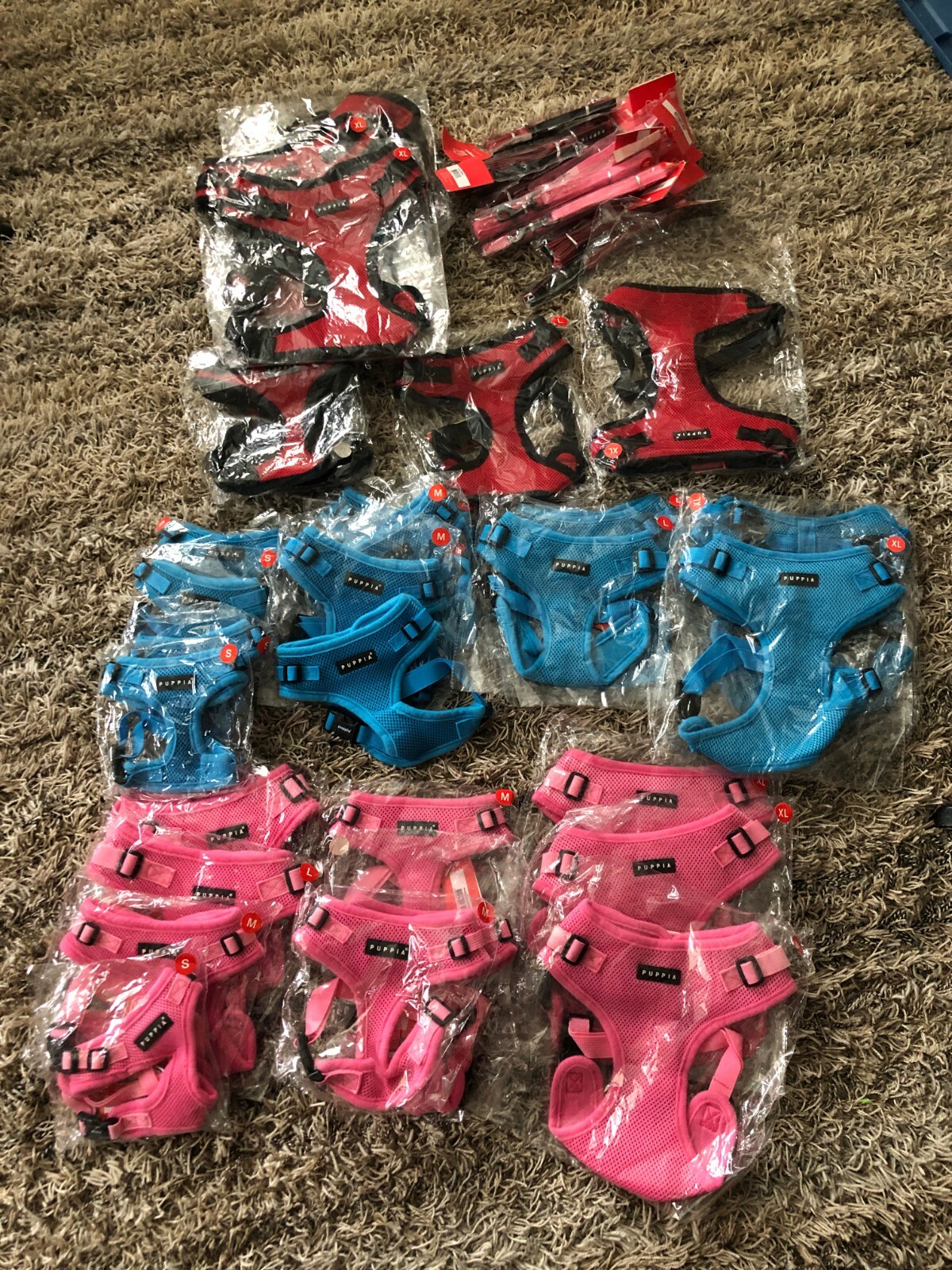 puppia authentic ritefit harness with adjustable neck