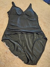 Jantzen Black Swimsuit Tie Back Size 14