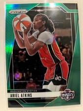 2024 Panini Prizm WNBA #56 Ariel Atkins Green Prizm Washington Mystics