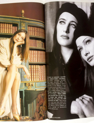 KATE MOSS 1st Vogue magazine CORINNE DAY March 1993 Galliano