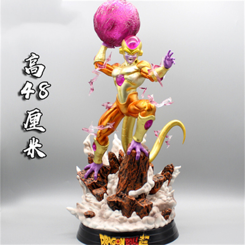 Mew Dragon Ball Z Golden Frieza Death Ball 45Cm Figure Model