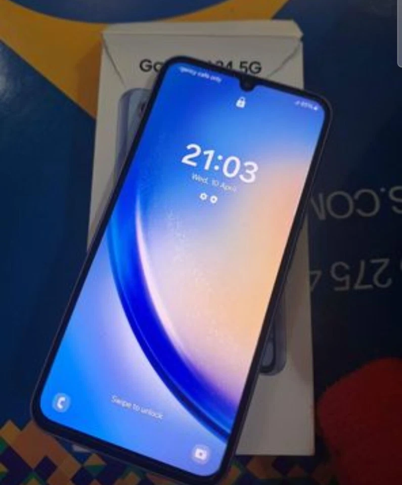 samsung galaxy a34 5g phone - Image 2 of 4