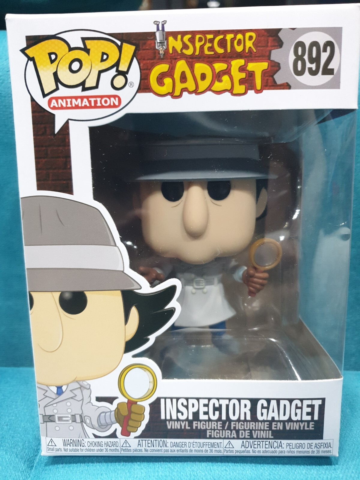Inspector Gadget Funko POP! Ispettore Gadget 892 Animation Mint davvero bello