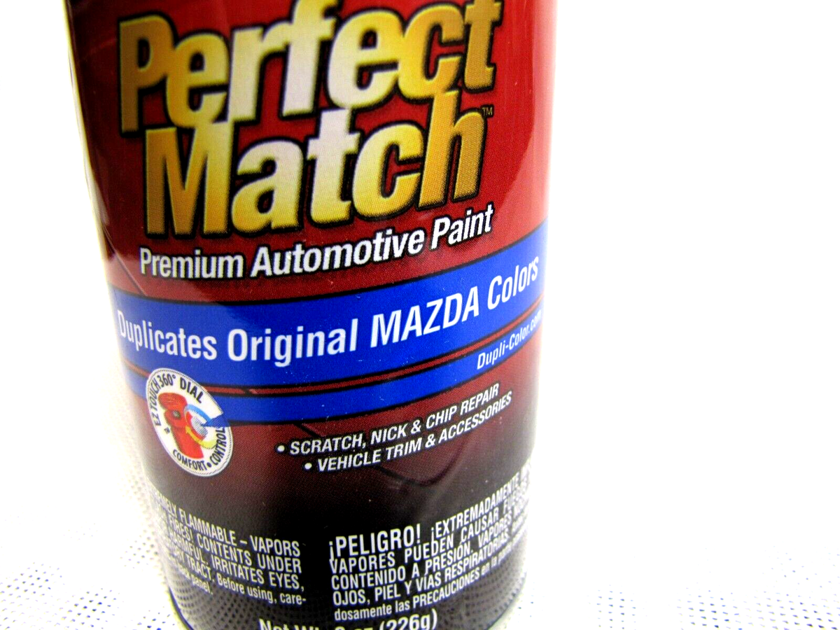 BMZ1109 Dupli Color Mazda PZ BRILLIANT BLACK LACQUER 8 oz 6 cans