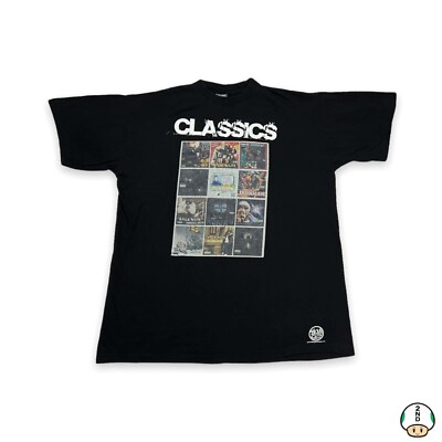 Vintage Y2K Wu Tang Clan Only T Shirt Mens 3XL Black Built 4 Cuban Linx Rap Tee