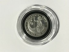 British Royal Mint Coin 2008 Britannia 50 Pence Silver Proof 1/4oz