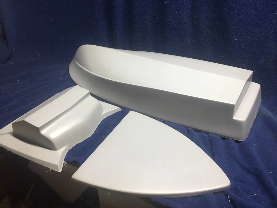 32" 1/12 Scale PATROL BOAT RIVER PBR MK-2 FIBERGLASS HULL CABIN HOUSE & FOREDECK - Image 4 of 4