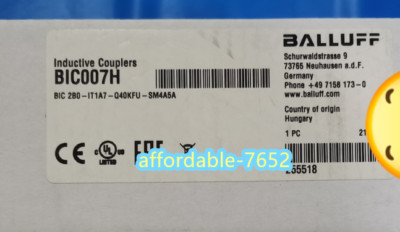 BIC007H BIC 2B0-IT1A7-Q40KFU-SM4A5A balluff modular Brand New Fast Shipping
