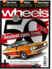 WHEELS Magazine November 2009 Lexus LFA Holden SV6 Ford XR6 E38 Charger Mazda MX