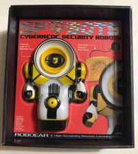 SPYBOTS Cybernetic Security Robots ROBOEAR Remote Listening Robot