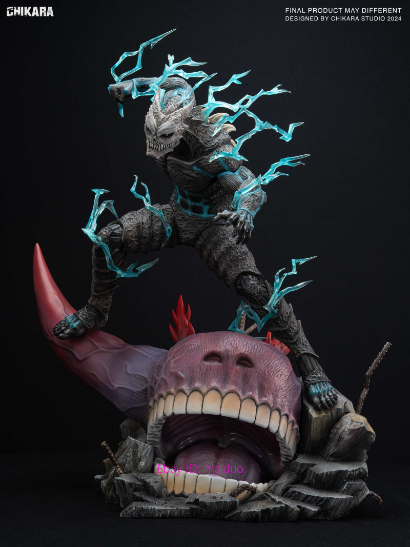 ばら売り可Cultivating an Unshakable Character Kaiju No. 8 Resin CHIKARA Studio Statue Collectibles with led 1/6