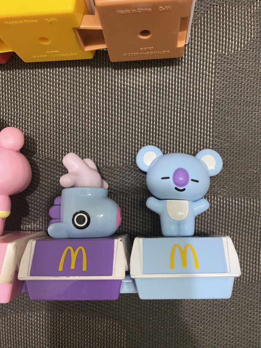 McDonald's BTS Figure BT21 Loose Complete Full Set | eBay