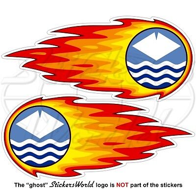 ISLE of WIGHT County Flag Variant England UK British 40mm Stickers Decals x6