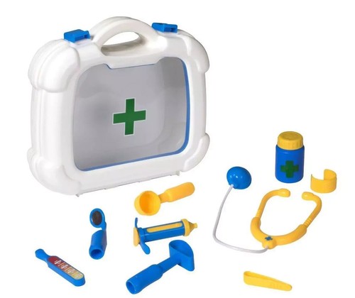 Kit de juguetes de rol para niños policía bomberos médico enfermeras regalo de Navidad edad 3+ - Imagen 2 de 16