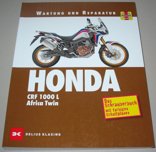 Reparaturanleitung Honda CRF 1000 L Africa Twin Reparatur Handbuch Buch Neu! - Afbeelding 1 van 2