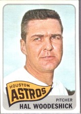 HAL WOODESHICK  ASTROS  1965 TOPPS #179 - VG-EX