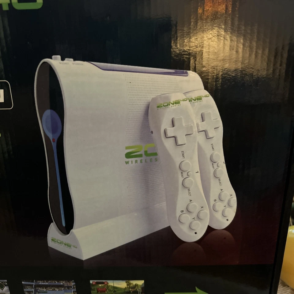 Consola JONE 40 WIRELESS GAMING con 2 mandos inalámbricos 40 juegos más Foto 3 de 4