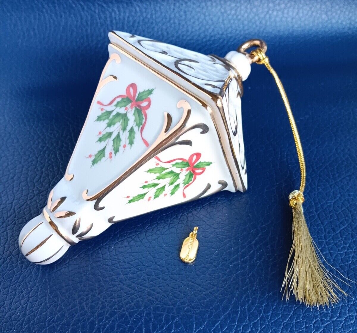 Lenox 2018 Annual Christmas Lantern Ornament Porcelain Ceramic in Original Box