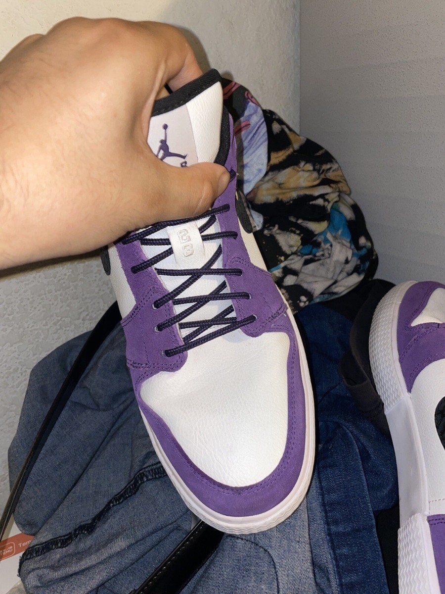 Rare Nike Air Jordan 1 Retro Low Club Purple 2012 (481177