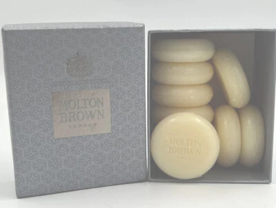 MOLTON BROWN 10x Molton braune dreifach gefräste Milchseife für ihn & ihre Geschenkverpackung