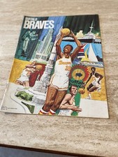 2/5/71 Baltimore Bullets @  Buffalo Braves NBA Program- 1st Year Braves - EX-MT