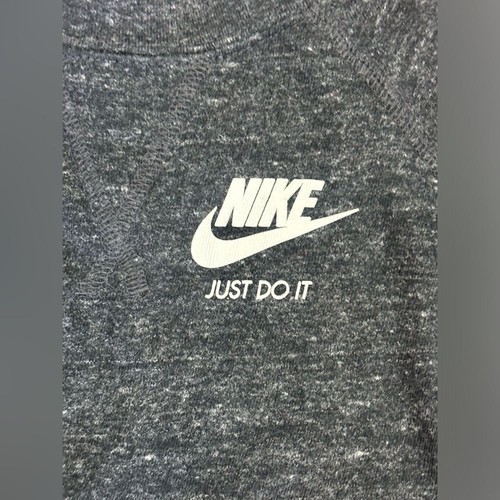 NIKE Boy's Long Sleeve Grey Shirt Crew Neck Girl's Kid Pullover Athletic XS 7/8 - Picture 3 of 8