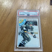 1978-79 Topps #99 Per-Olov Brasar Minnesota North Stars Rookie PSA 7 RC