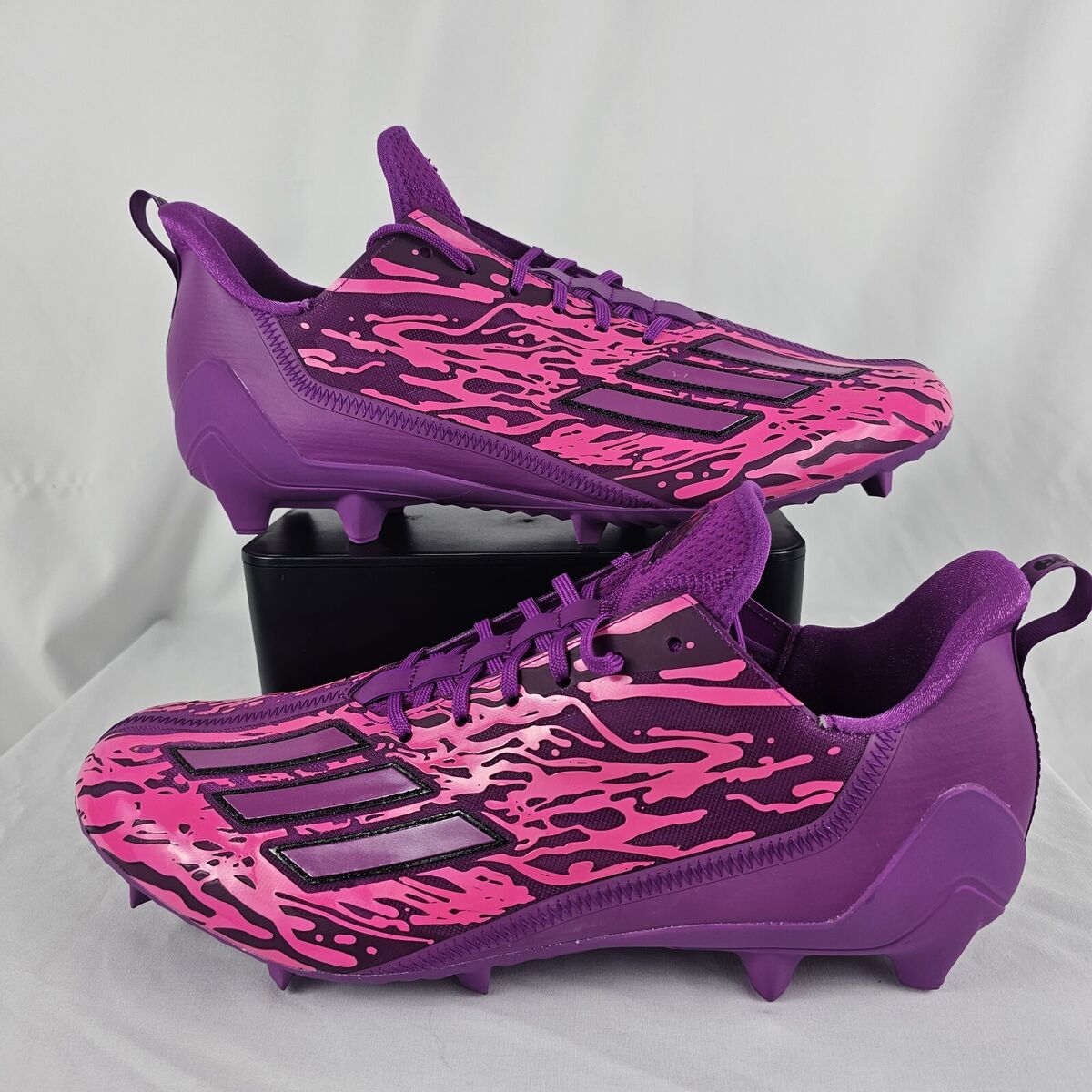 Adidas Adizero 12.0 Poison Football Cleats IG7217 Men's US Adidas Adizero 12.0 Poison Football Cleats IG7217 Men's US