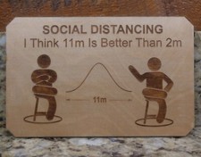 CB-er's Kind of Social Distancing Wall Sign