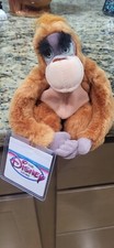 DISNEY MINI BEAN BAG PLUSH KING LOUIE MOVIE THE JUNGLE BOOK NEW W/ TAGS 8  C4
