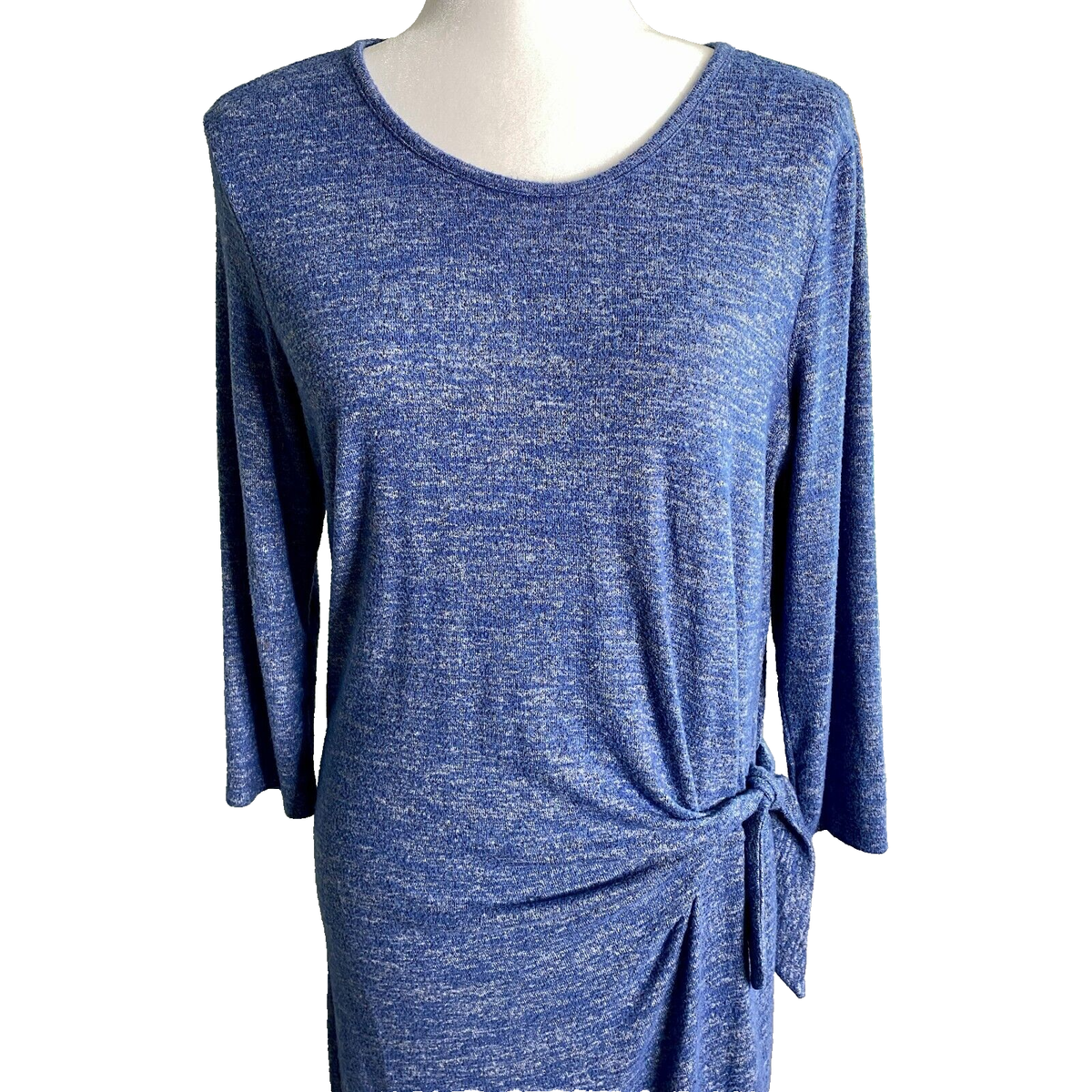 ⭐︎⭐︎⭐︎ Gap Women's Medium Soft Jersey Midi Sweater Dress Chrome Blue