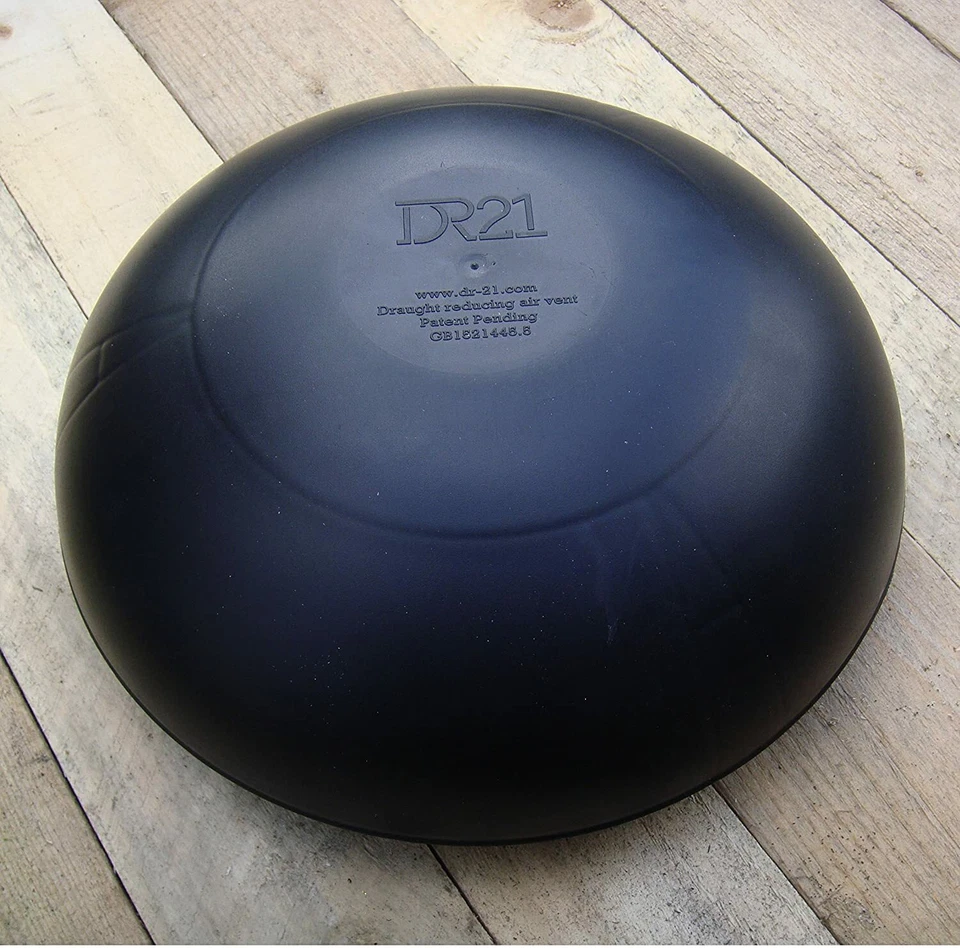 DR21 DRAUGHT FREE AIR VENT HETAS APPROVED AS SEEN ON DRAGONS DEN FITS 100MM PIPE - Image 4 of 4