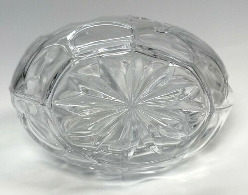 Vintage Etched Glass Perfume Bottle Dauber Fan Finial 6" Vanity Collectible - Picture 12 of 12